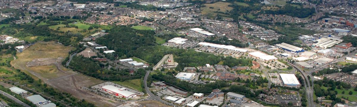 Aerial Etruria Valley